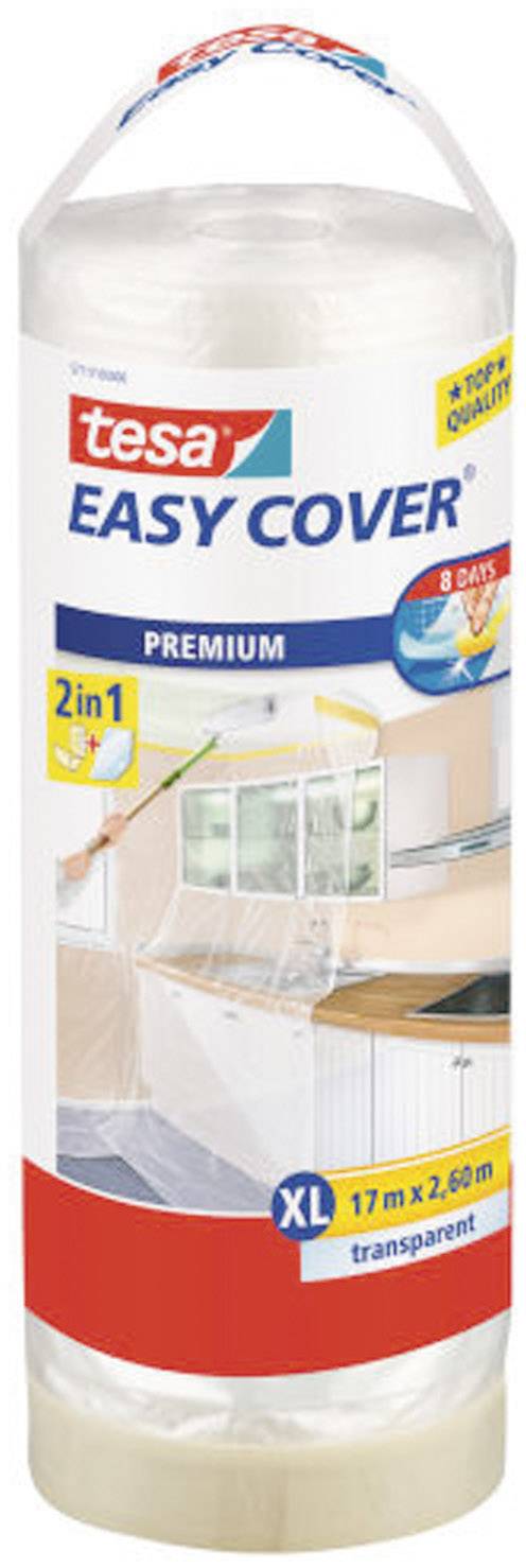 TESA PREMIUM 57117-00000-03 Abdeckfolie Easy Cover® Transparent (L x B) 17m x 2.6m 1St.