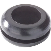 HellermannTyton HV1215-PVC-BK-N1 Kabeldurchführung Klemm-Ø (max.) 6mm Plattenstärke (max.) 1mm PVC Schwarz HellermannTyton HV1215-PVC-BK-N1 Kabeldurchführung Klemm-Ø (max.) 6mm Plattenstärke (max.) 1mm PVC Schwarz