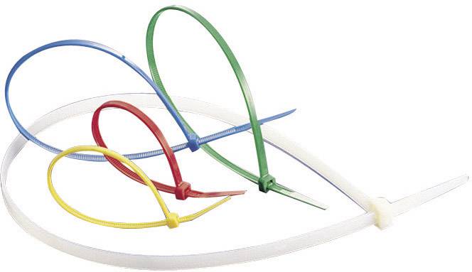 TRU Components 1592873 TC-CV300S203 Kabelbinder 300mm 4.80mm Blau 100St.