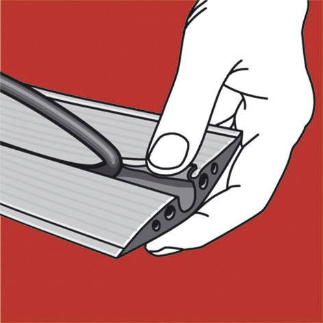 Serpa Kabelbrücke 5.01021.7043 TPE (Geruchneutrales Spezialgummigemisch) Dunkelgrau Anzahl Kanäle: 5 1500mm Inhalt: 1St.