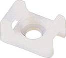 TRU Components TC-HC1203 Befestigungssockel schraubbar 1593055 Weiß