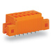 WAGO 739-337/100-000/001-000 Federkraftklemmblock 1.50mm² Polzahl (num) 7 Orange 100St.