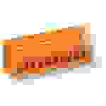 WAGO 741-206 Federkraftklemmblock 2.50mm² Polzahl (num) 6 Orange 140St.