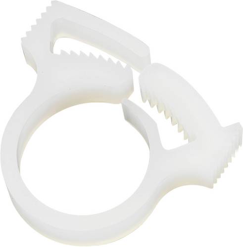 TRU Components TC-28530C697203 Befestigungsschelle 1593103 Bündel-Ø-Bereich 12 mm (max) selbstraste