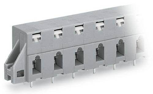 WAGO 741-523 Federkraftklemmblock 2.50 mm² Polzahl 3 Grau 120 St.