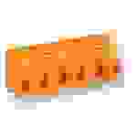 WAGO 741-602 Federkraftklemmblock 2.50mm² Polzahl (num) 2 Orange 280St.