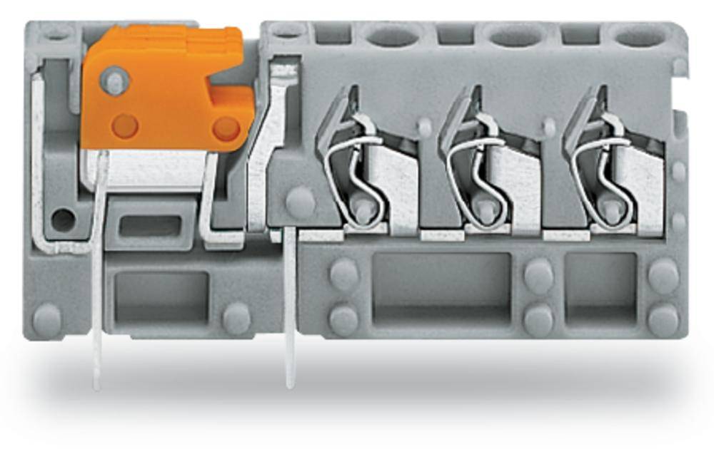 Federkraftklemmblock Grau WAGO 742-153 Inhalt: 100 St.