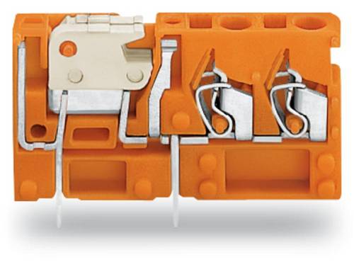 WAGO Federkraftklemmblock Orange 742-156 Inhalt: 200 St.