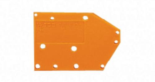 WAGO Abschlussplatte Orange 742-600 Inhalt: 300 St.