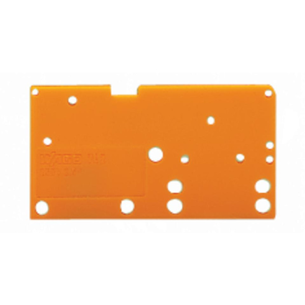 WAGO Abschlussplatte Orange 742-650 Inhalt: 300St.