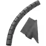 TRU Components 1593182 TC-MX-KLT25BK203 Spiralschlauch 25mm (max) Schwarz 5m TRU Components 1593182 TC-MX-KLT25BK203 Spiralschlauch 25mm (max) Schwarz 5m