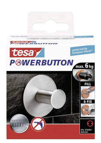 59330 tesa® Powerbutton Classic (Ø x T) 50mm x 31mm Inhalt: 1St.