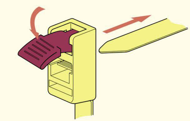 HellermannTyton 115-00001 SPEEDYTIE-PA66-YE-V1 Kabelbinder 750 mm 13 mm Gelb, Rot Lösbar, mit Rückschlauföse, mit Schnellverschluss 5 St.