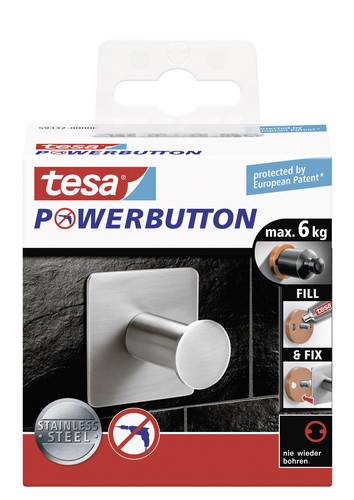 59332 tesa® Powerbutton Classic (B x H x T) 45 x 45 x 31mm Inhalt: 1St.