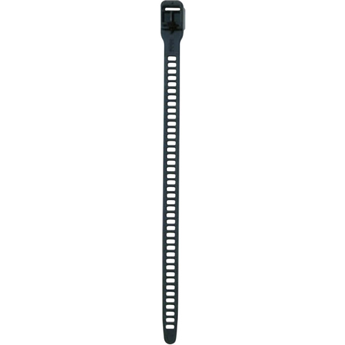 HellermannTyton 115-11349 SRT34011 Kabelbinder 340mm 11mm Schwarz Lösbar, Sehr flexibel, mit Rückschlauföse