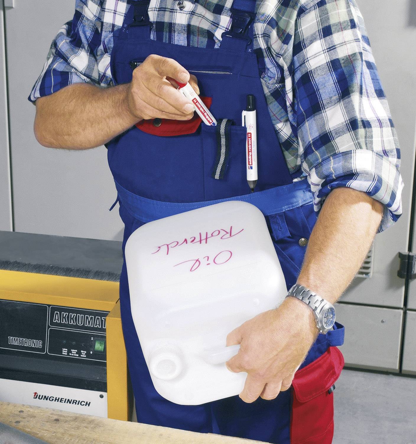 Edding edding retract 11 4-11-1-1002 Permanentmarker Rot wasserfest: Ja