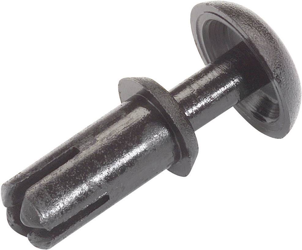 PB Fastener 409544 Spreizniete Loch-Ø 4.05 mm Schwarz