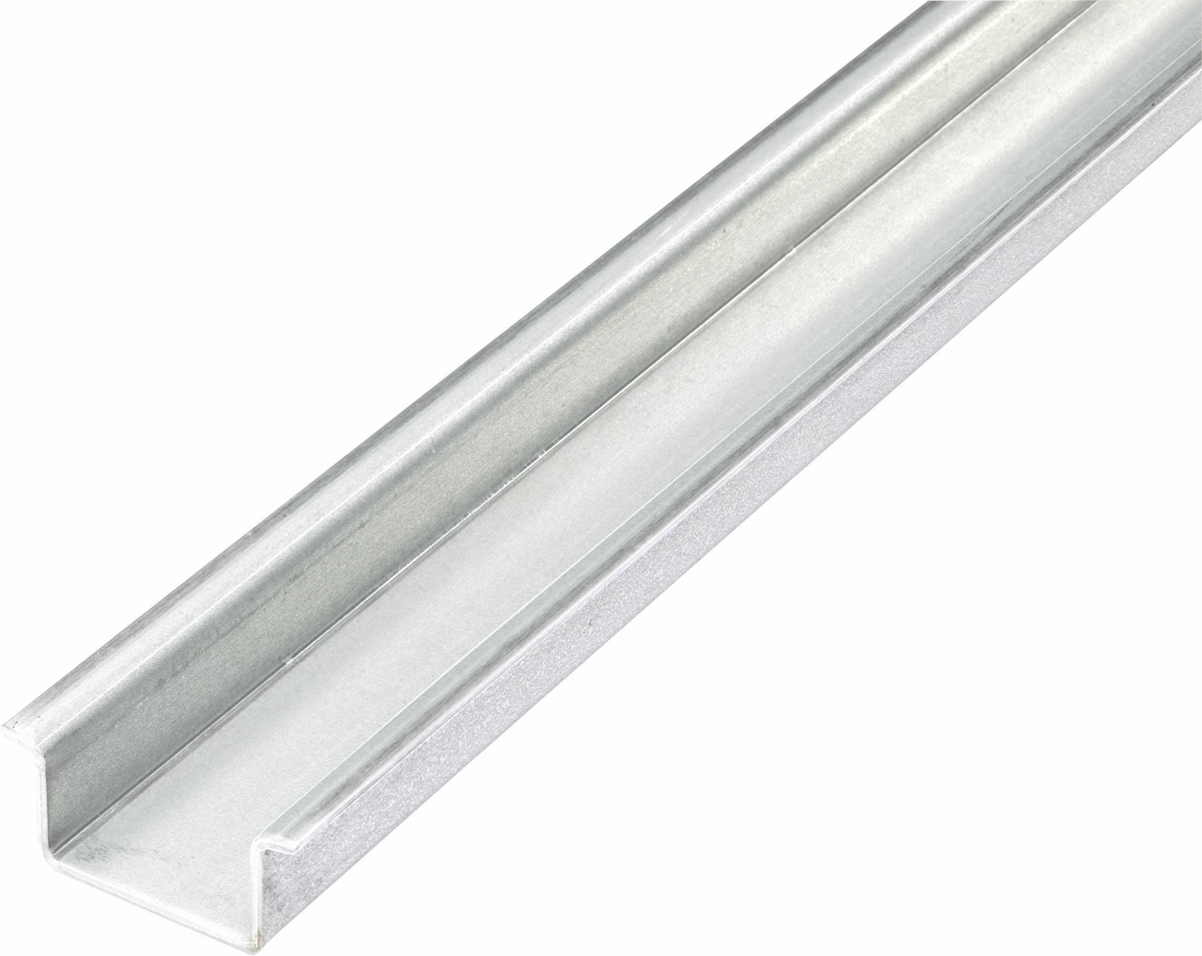 HellermannTyton DELTA-6/BV 181-47131 Hutschiene gelocht Stahlblech 2000mm 1St.