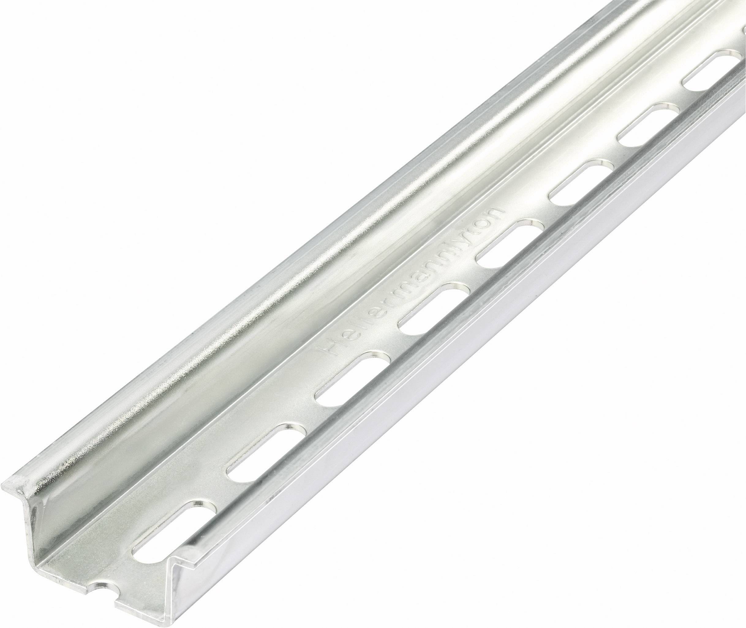 HellermannTyton DELTA3AF-ST-GEL-WC 181-47200 Hutschiene gelocht Stahlblech 2000mm 1St.