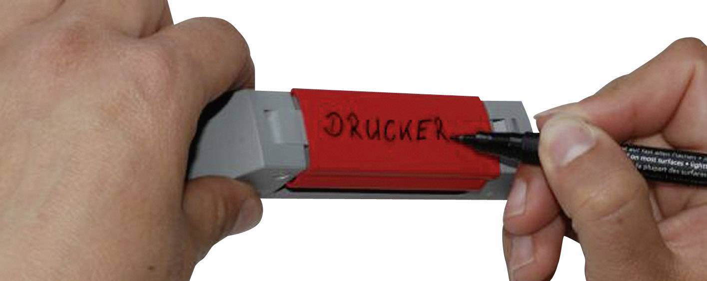 Serpa 5.07164.7043 Kabelclip selbstklebend 5.07164.7043 Bündel-Ø-Bereich 10mm (max) wiederverschliessbar Hellgrau, Dunkelgrau 1St.