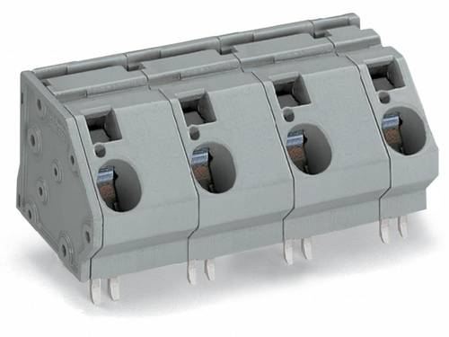 WAGO 745-652/006-000 Federkraftklemmblock 16.00 mm² Polzahl 2 Grau 32 St.