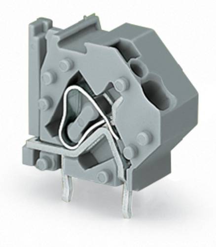 WAGO 745-827 Federkraftklemmblock 4.00 mm² Polzahl 1 Grün, Gelb 200 St.