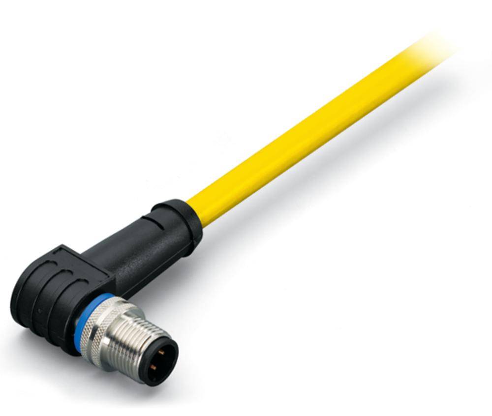 WAGO 756-1504/060-020 Sensor-/Aktor-Datensteckverbinder, konfektioniert M12 Stecker, gewinkelt 2.00