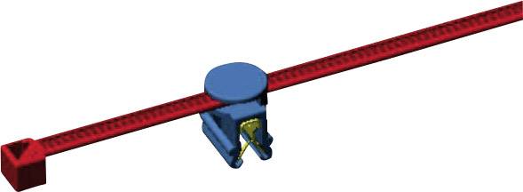 HellermannTyton 156-01601 CBTO50R-PA66-BK-D1 Kabelbinder 200mm 4.60mm Schwarz mit drehbarer Halterung