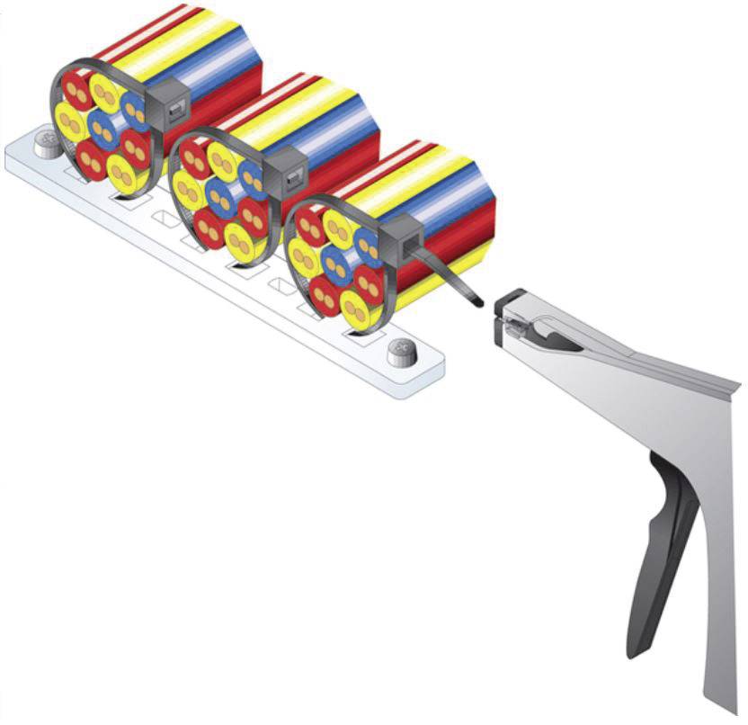 HellermannTyton MSMP6-N66-NA-C1 Befestigungssockel schraubbar 151-25619 Natur
