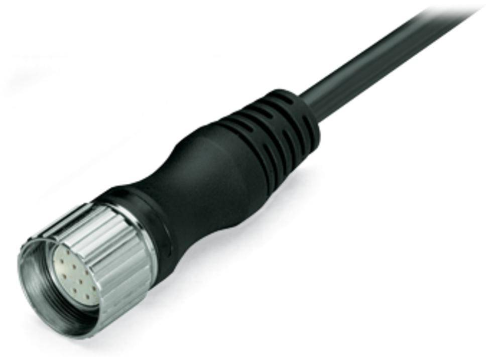 WAGO 756-3201/120-050 Sensor-/Aktor-Steckverbinder, konfektioniert M23 Buchse, gerade 5.00 m Polzah