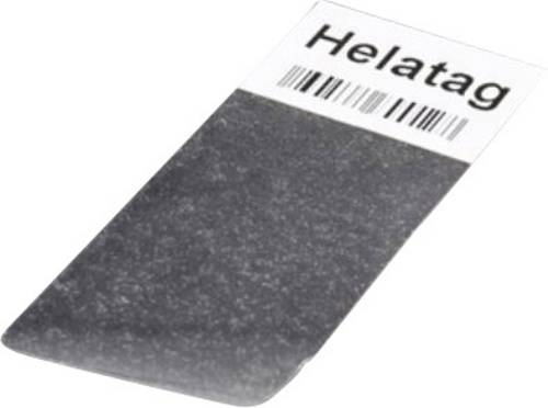HellermannTyton 594-61104 TAG134LA4-1104-WHCL Kabel-Etikett Helatag 25.40 x 12.70mm Farbe Beschriftungsfeld: Weiß Anzahl