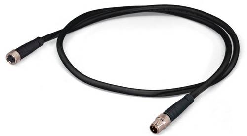 WAGO 756-5201/030-020 Sensor-/Aktor-Steckverbinder, konfektioniert M8 Stecker, gerade, Buchse, gera
