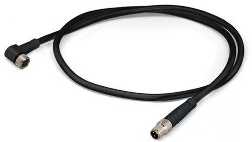 WAGO 756-5203/030-020 Sensor-/Aktor-Steckverbinder, konfektioniert M8 Stecker, gerade, Buchse, gewi