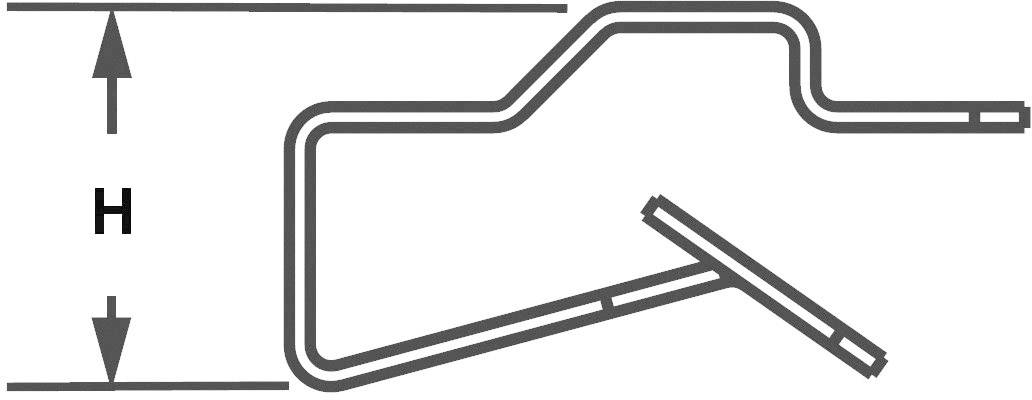 Panduit MCMS25-P-C Kabelclip MCMS25-P-C selbstverschließend