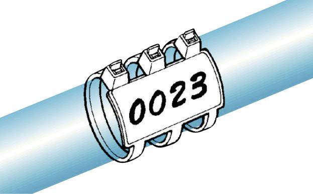 HellermannTyton 111-85119 IT50RT-PA66-NA-L1 Leitermarkierer Beschriftungsfläche: 46 x 26.3mm Natur