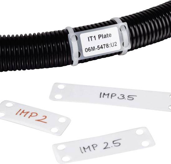 HellermannTyton 151-42259 IMP2,5-N66-NA-C1 Leitermarkierer Montage-Art: Kabelbinder Beschriftungsfläche: 63.50 x 19.30mm Natur