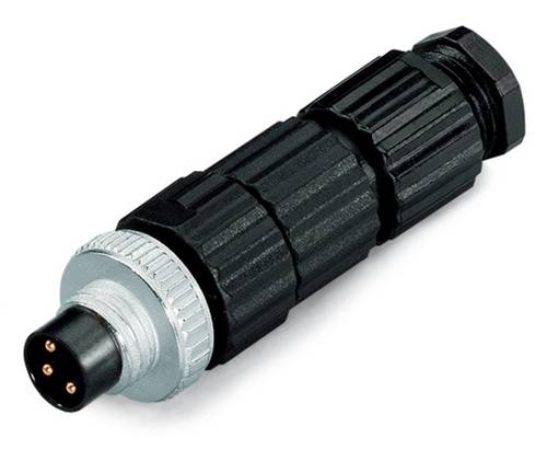 WAGO 756-9102/030-000 Sensor-/Aktor-Steckverbinder, unkonfektioniert M8 Stecker, gerade Polzahl Sen