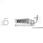 PB Fastener H-1605 Zugentlastung Klemm-Ø (max.) 9.1mm Plattenstärke (max.) 3.2mm Polyamid Schwarz PB Fastener H-1605 Zugentlastung Klemm-Ø (max.) 9.1mm Plattenstärke (max.) 3.2mm Polyamid Schwarz