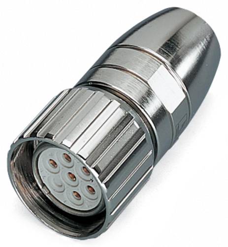 WAGO 756-9603/060-000 Sensor-/Aktor-Steckverbinder, unkonfektioniert M23 Buchse, gerade Polzahl Sen