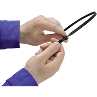 HellermannTyton 109-00149 Q18R-PA66-RD-C1 Kabelbinder 105 mm 2.60 mm Rot mit offenem Binderende 100 St. HellermannTyton 109-00149 Q18R-PA66-RD-C1 Kabelbinder 105 mm 2.60 mm Rot mit offenem Binderende 100 St.