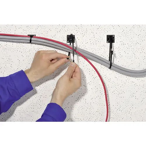 HellermannTyton 109-00149 Q18R-PA66-RD-C1 Kabelbinder 105 mm 2.60 mm Rot mit offenem Binderende 100 St. HellermannTyton 109-00149 Q18R-PA66-RD-C1 Kabelbinder 105 mm 2.60 mm Rot mit offenem Binderende 100 St.