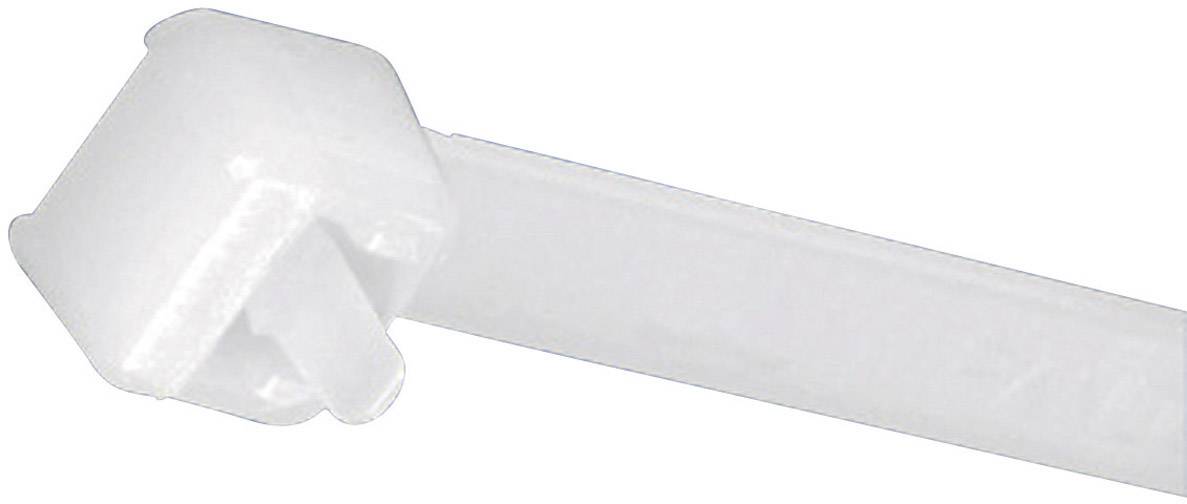 Panduit RCV250 PRT2S-C Kabelbinder 188 mm 4.80 mm Natur Lösbar, mit Hebelverschluss