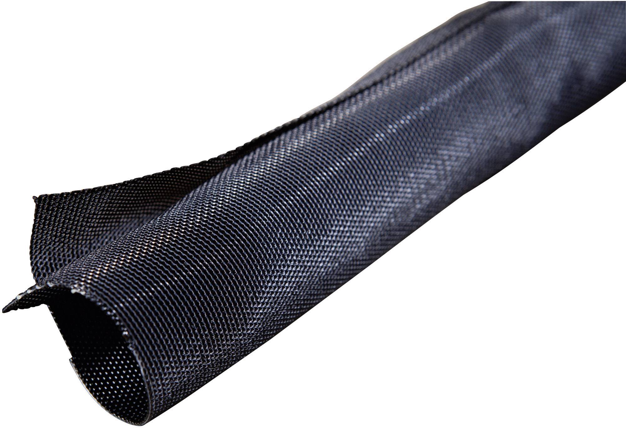 DSG Canusa 8690090955 Geflechtschlauch Schwarz Polyester 9 bis 9mm 4m