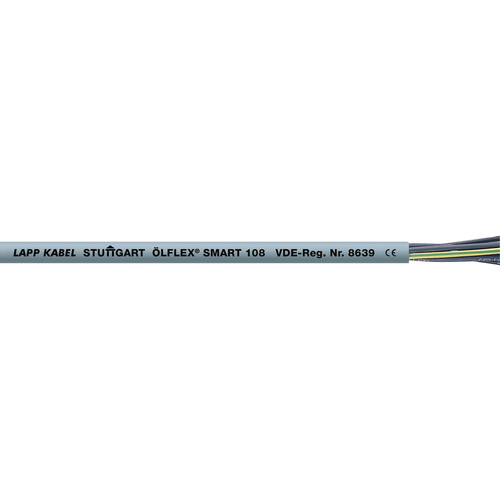 LAPP ÖLFLEX® SMART 108 Câble de commande 7 G 0.75 mm² gris 11070099-1 Marchandise vendue au mètre