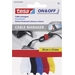 TESA On & Off 55236-00-00 Klettkabelbinder zum Bündeln Haft- und Flauschteil (L x B) 200mm x 12mm Bunt 5St. TESA On & Off 55236-00-00 Klettkabelbinder zum Bündeln Haft- und Flauschteil (L x B) 200mm x 12mm Bunt 5St.