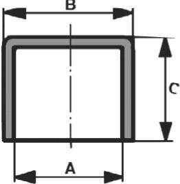 PB Fastener 062 0130 000 03 Schutzkappe Klemm-Ø (max.) 12.7mm Polyethylen Natur