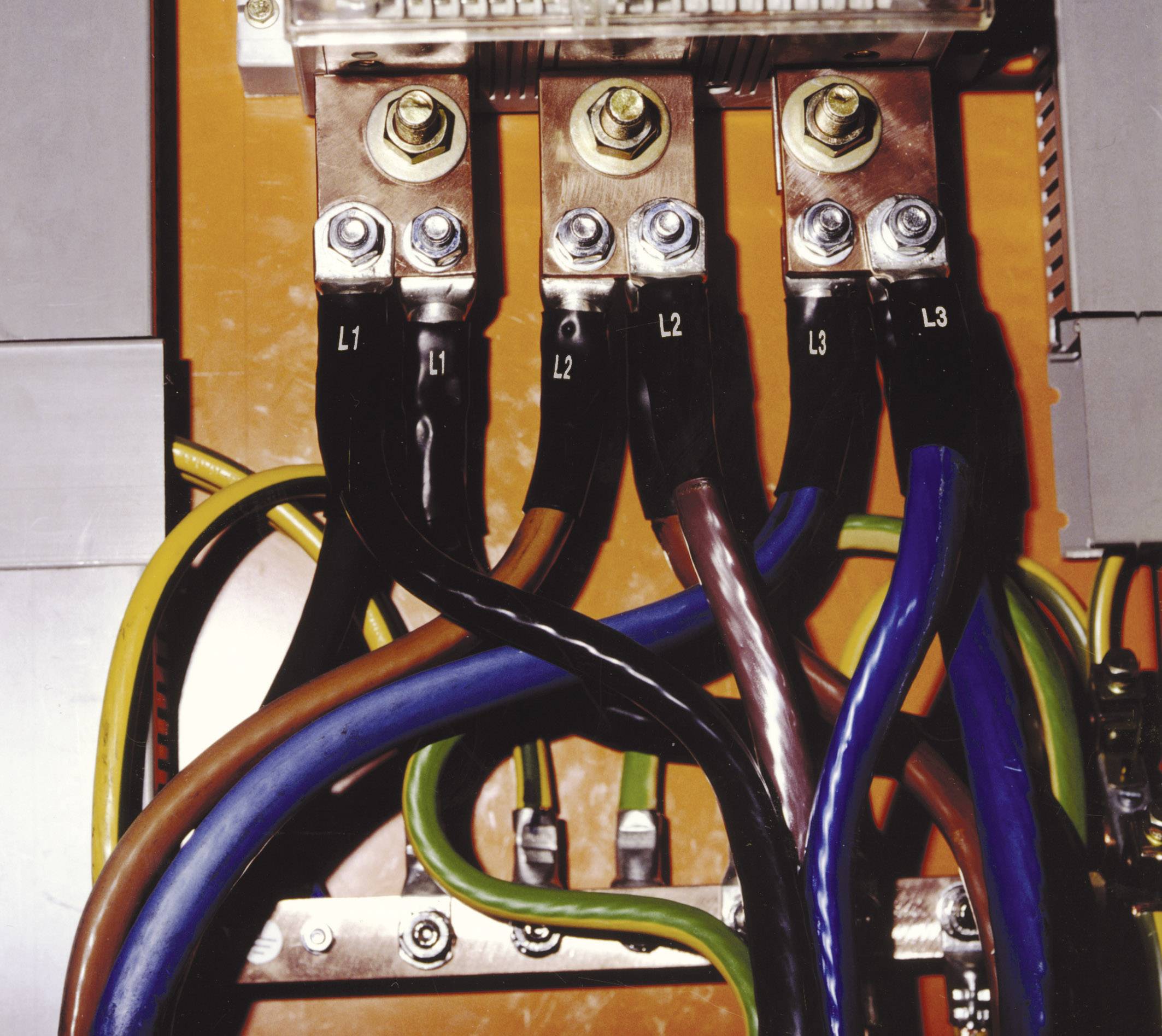 CellPack 145093 SR2LK 25-70 Schrumpfschlauch-Set zur Phasenkennzeichnung ohne Kleber 3:1 Schwarz Inhalt: 1 Set