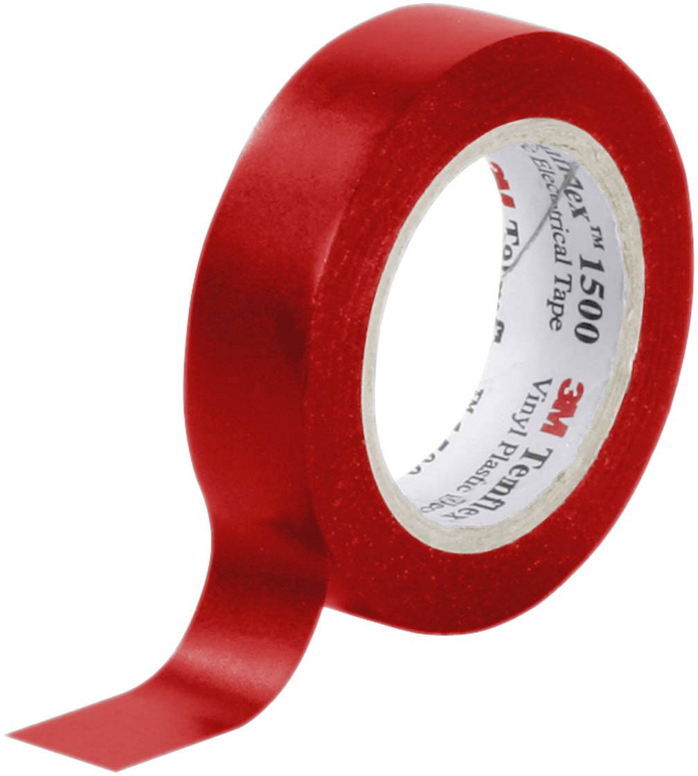 3M Temflex™ 1500 TEMFLEX150015X10RD Isolierband Temflex 1500 Rot (L x B) 10 m x 15 mm 1 St.