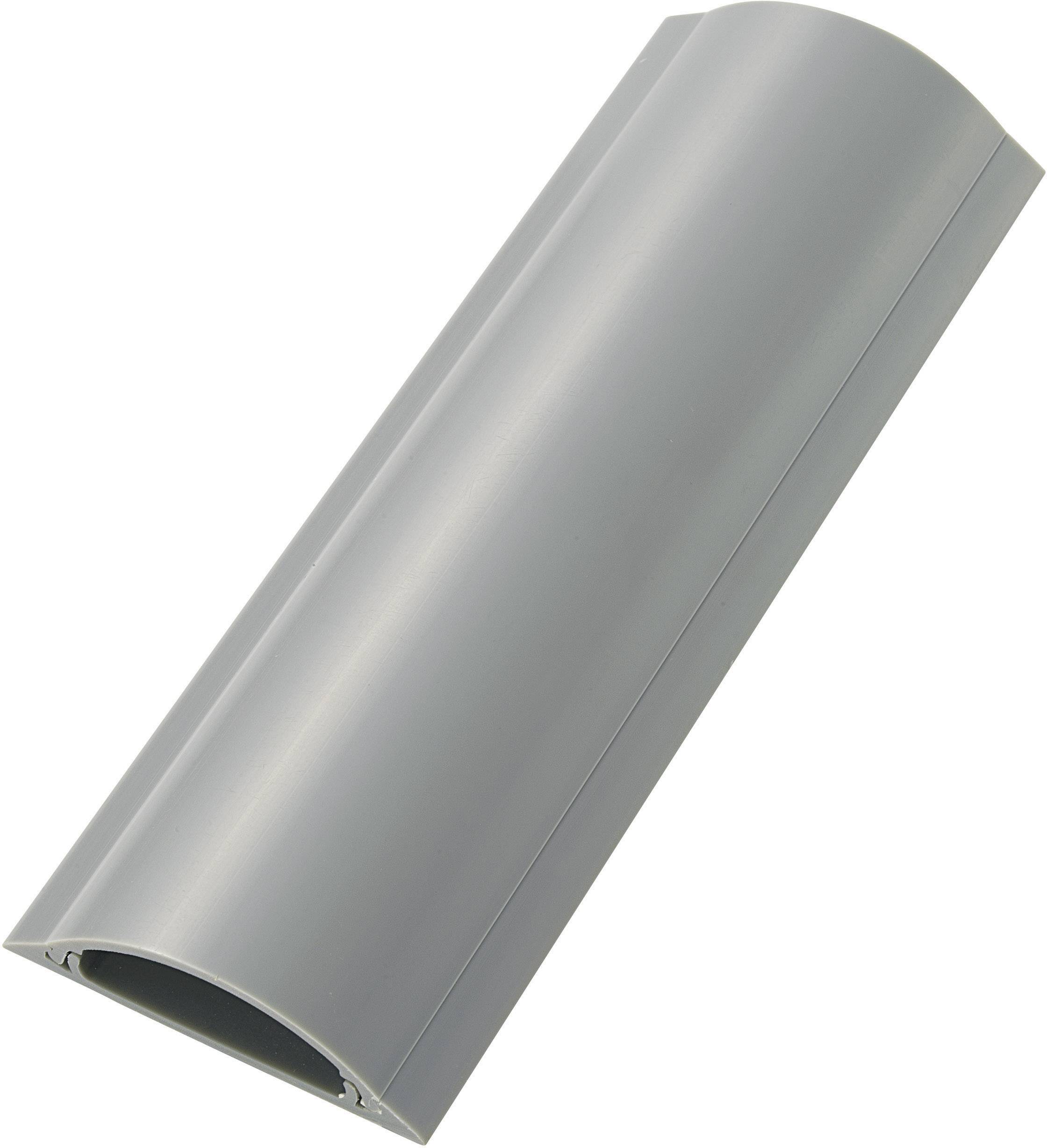 TRU Components Kabelbrücke 1592922 PVC Grau Anzahl Kanäle: 1 1000mm Inhalt: 1St.