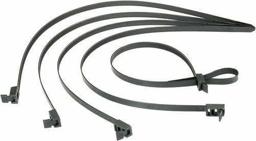 HellermannTyton 115-00030 SPEEDYTIE-HIRS-BK-V1 Kabelbinder 750 mm 13 mm Schwarz Lösbar, mit Rücksch
